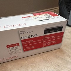 Philips DVP3345VB DVD/VCR Combo Player, VHS & DVD Playback, 4-Head