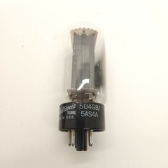 General Electric Vintage Vacuum Tube Model 5U4GB/5AS4A Radio Tube Tested GE