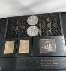 McIntosh MC2105 Solid State Stereo Power Amplifier Working For Parts or Repair