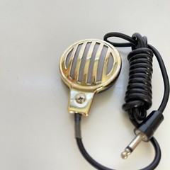 VTG 60s Made In Japan Clip On Microphone Portable Mic 3.5mm Aux Plug