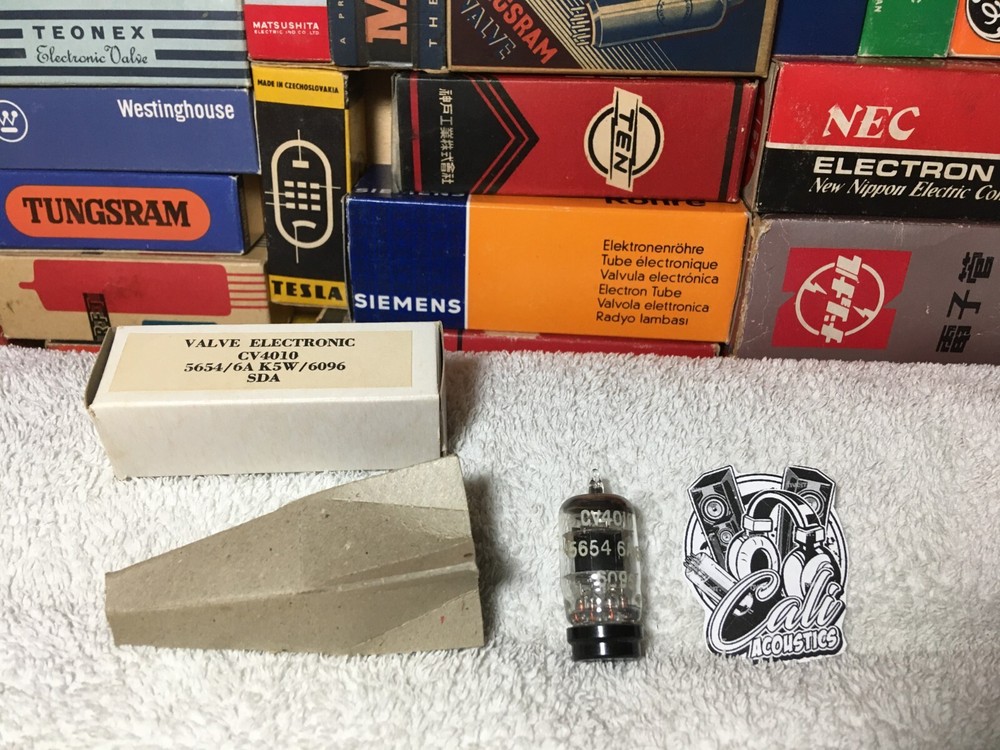 1NOS Military RTC/Mullard~France CV4010 ~Top EF95/6AK5 Telefunken CU29 LittleDot