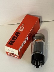 RCA 6L6GC Black Plate Vacuum Tube NOS New Old Stock