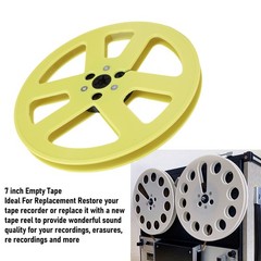 1/4 7 Inch Empty Tape Reel Fit For Reel To Reel ABS Universal Open Ree JKOD