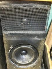 Merlin International Model 1460 Floor Standing Tower Speakers 3ft Tall