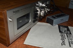 Technics RS-677US 4-Track 2 Channel Cassette Deck w/RP-9677 Remote & Manual