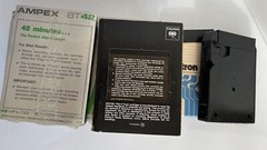 NINE AMPEX 8T42 8 TRACK 42 MINUTES CARTRIDGES | FACTORY SEALED BLANK + 3 8Tracks