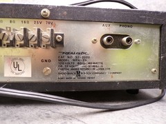 Realistic MPA-20 Radio Shack Solid State PA Amplifier UNTESTED