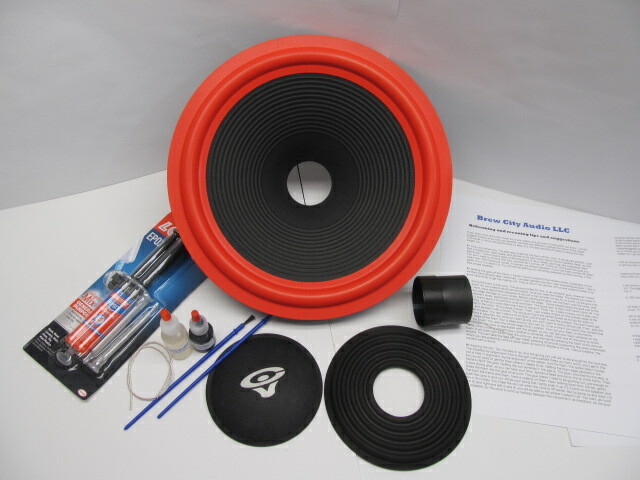 12″ At12 Recone Kit for Cerwin Vega ATW-12 ATW12 (At-12) woofer ribbed cone