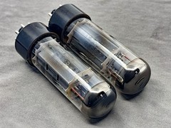(2) Sovtek EL34WXT 6CA7 Power Tubes Ring Getters Tested TV-7B/U