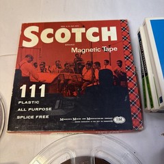 Lot of (13) 3M Scotch, Reeves Soundcraft Recording Reel To Reel Tape