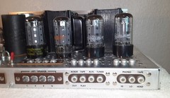 Vintage Fisher Stereo Master Control X-101-C Tube Amplifier