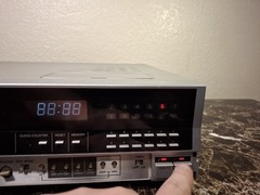 Sanyo Betacord VCR 4650 Beta VCR Works Needs Drive Belt Included For Reference