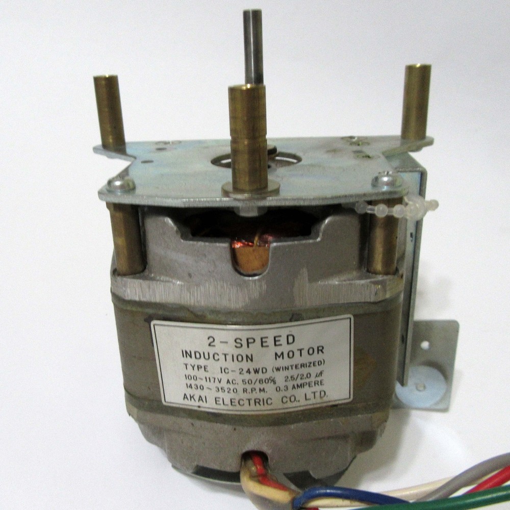 AKAI ® 1710W Open Reel Tape Deck PART – OEM – Motor IC-24WD 100-117 50/60 Hz