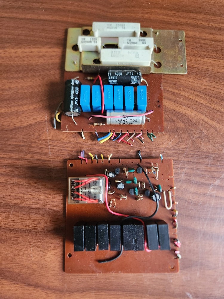 AKAI GX-210D Reel To Reel Motor control boards – made in Japan