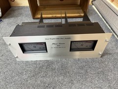 ⭐️ Phase Linear 400 Stereo Power Amplifier w/ Wood Cabinet -Just Pro Serviced!