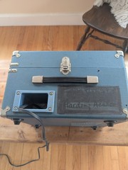 Vintage Califone Turntable 1420k Portable record player 4 speed phonograph Case