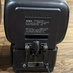 Set of 2 Vintage AIWA SC-B10-H Speaker System Tested SEE DESCRP Free Shipping