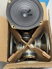 (6) Vintage Arkay 31-5003 Speakers Small 4.75” New Old Stock