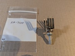 Kenwood KA-7100 bass or treble control potentiometer 20k ohms R06-3013-05