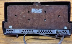 Vintage GENERAL ELECTRIC AM Radio Model C405 ( 1954?) *Needs Knob* TESTED~WORKS