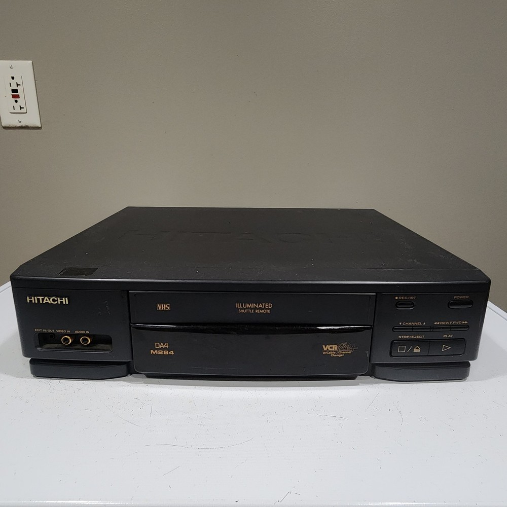 Hitachi VT-M284A VCR VHS – Fully Tested Works Great!!