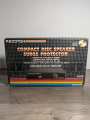 1989 Reconton Compact Disk Speaker Surge Protector – Model SCC200 W/ Manual