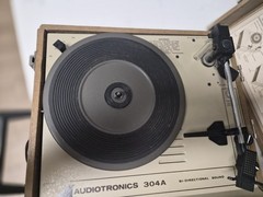Vintage AudioTronics Model 304A Turntable – Speeds: 16, 33, 45, 78 Works Great