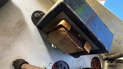 1930s–1940s Vintage Tube Radio Power Supply Chassis w/ Transformer