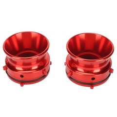 1 Pair NAB Hub Adapters Professional Polished Aluminum Reel To Reel Tape Opener