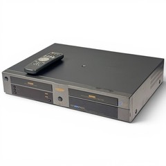 Go-Video DDV9450 Dual-Deck Hi-Fi VHS VCR Recorder | Remote