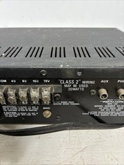 Vtg Realistic MPA-20 Solid State PA Amplifier Mod 32-2020B No Mic Untested Read