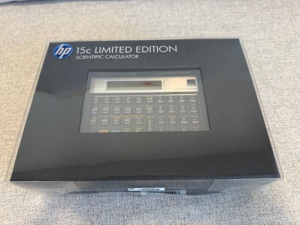 HP 15C Limited Edition RPN Scientific Calculator 2011 New Open Box 4884AK
