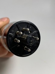 * GE 5U4GB 5AS4A Black Plate VACUUM TUBE