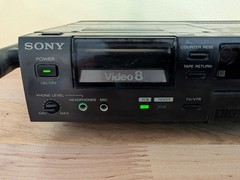 Sony EV-S1 Digital Audio Video Cassette Recorder TESTED Video 8 VCR 8mm Transfer