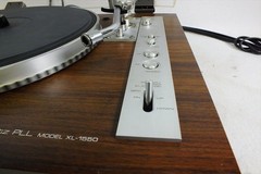 Pioneer XL-1550 Turntable Stereo Record Player Direct Drive Tested / no light up