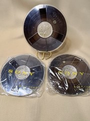 Lot of 3 Sony PR-150 Reel to Reel 1800ft 7” Non-Sticky Formula Polyester – Used