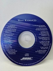 Bose Wave Radio CD Owners Demonstration Disc w/Protective Sleeve