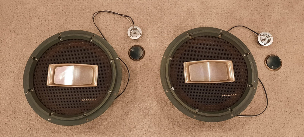 Pioneer PAX-30E 12″ Coaxial Speaker Pair