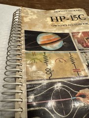Owner’s Handbook for HP-15C Calculator (Manual, Guide) June 1987