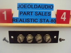 Realistic STA-80 Receiver Speaker Or Antenna Terminal. Tested Parting Out STA-80