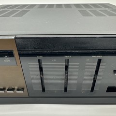 Vintage Mitsubishi DA-U156 Stereo Integrated Amplifier With Manual 120v Black