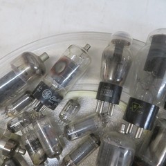 Lot of VTG Vacuum Tubes GE Tung-Sol Raytheon Radio Amp Valves Bulk – for Parts