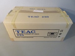 Vintage Teac 250 Stereo Cassette Deck Recorder For Parts or Repair Not Working