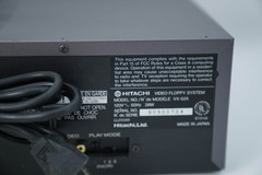 Hitachi Video Flopy System VX-52A ~PARTS ONLY~