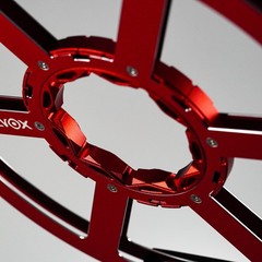 Studevox 10.5″ Edge Polished Red Aluminium Tape Reel For Reel Tape Recorders