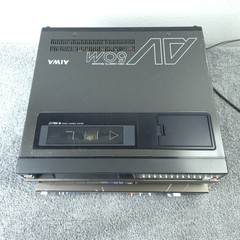 Aiwa AV-50M Beta Hi-Fi VCR Recorder Stereo Integrated Amplifier SV50M UNTESTED