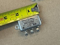 NOS Vintage Sprague .1 uf + .1 uf 600v Vitamin Q PIO Capacitor TESTS GREAT (Qty)