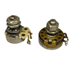 Ohmite Type AB CLU-5041 & CTS 521 100K Potentiometers Set of 2