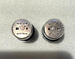 Pair NOS GE 6SN7GTB “GLOW DOME” Side Getter”