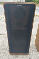 Vintage Pioneer 150W 3-Way Speaker system CS-K535 150W Japan & USA 36″ WORKING!